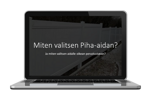 Aitaelementit 13 Miten valitsen piha aidan cover